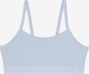 LACOSTE Bustier BH in Blauw: voorkant