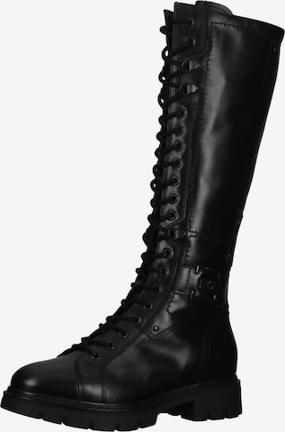 Nero Giardini Lace-Up Boots in Black: front