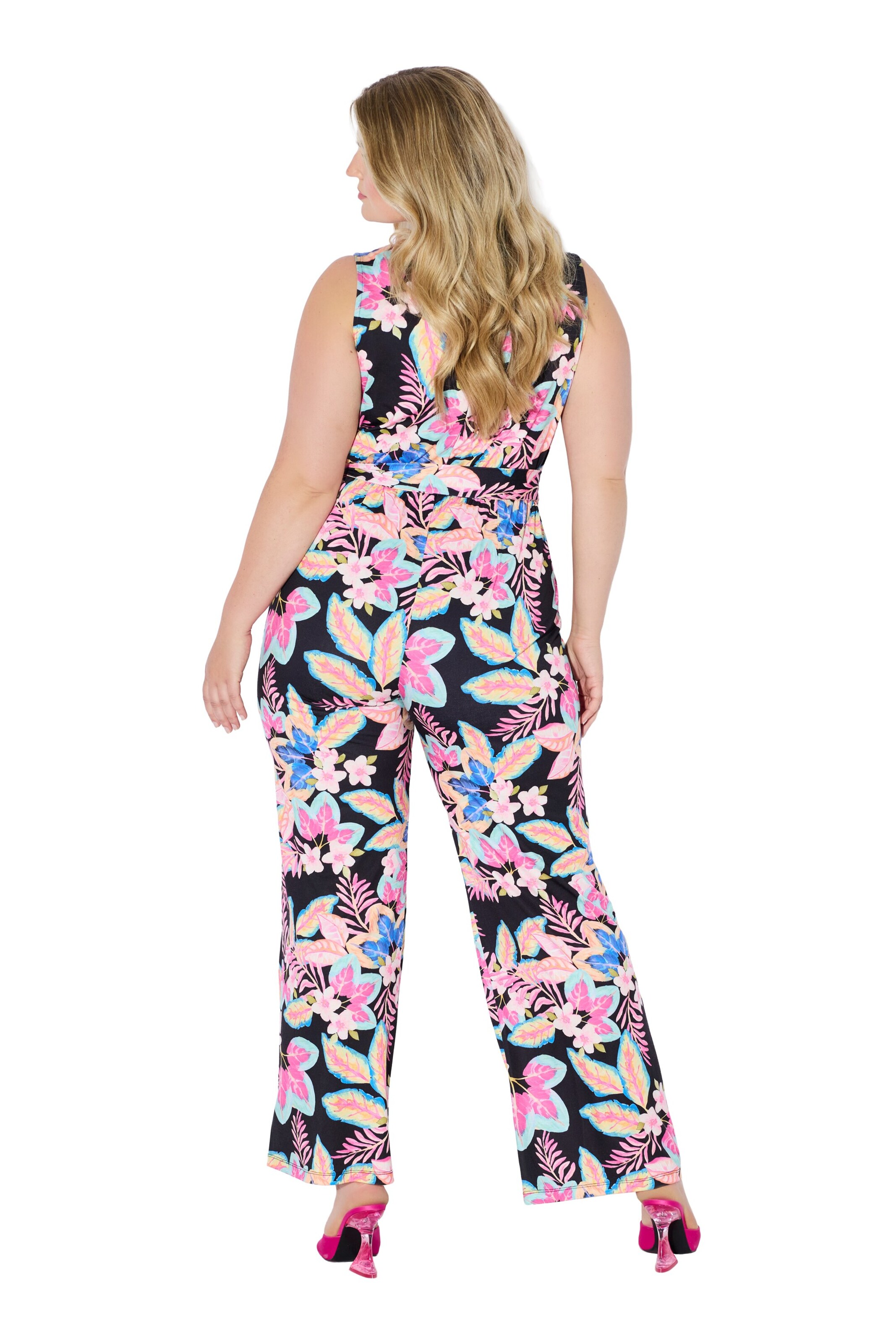 Ulla Popken Jumpsuit in Zwart