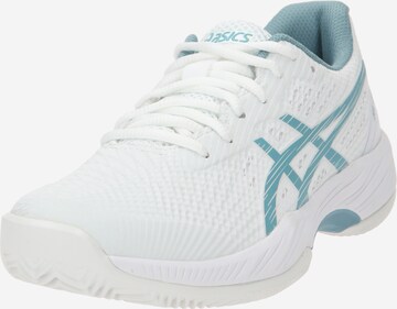 ASICS Athletic Shoes 'GAME 9 CLAY' in White: front