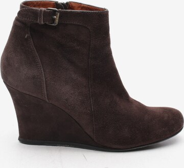 Lanvin Dress Boots in 37 in Brown: front
