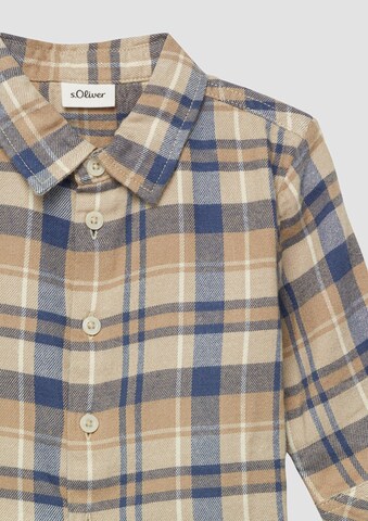 Coupe regular Chemise s.Oliver en beige