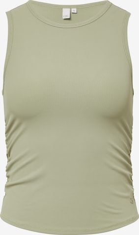 QS Top in Grün: Vorderseite