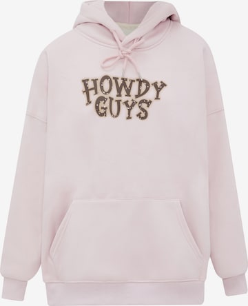 HOMEBASE - Sweatshirt em rosa: frente