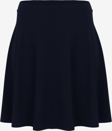 Yoek Skirt in Blue: front