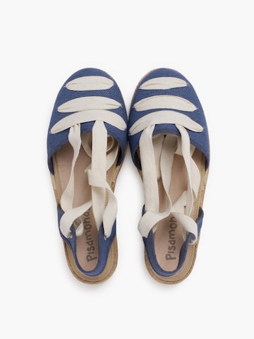 Pisamonas - Sandália em azul