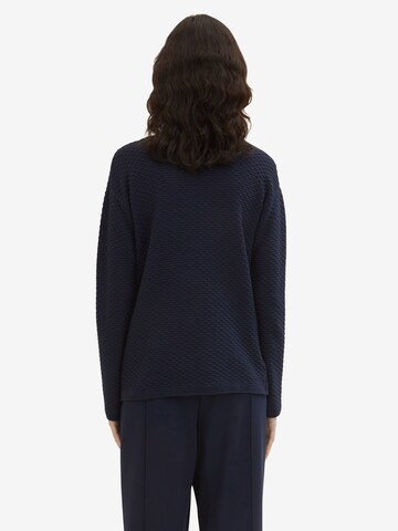 TOM TAILOR Sweater in Blue