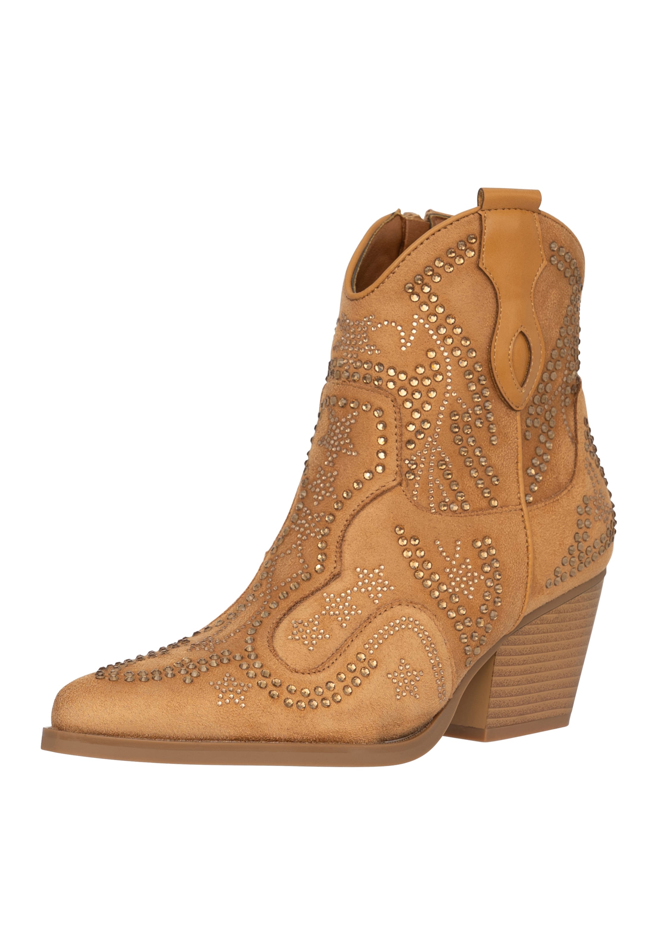 Stivale da cowboy Salinyang di colore camello, Visualizzazione prodotti