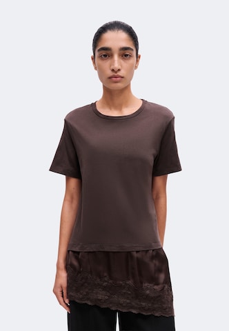Rich & Royal - Camiseta en marrón: frente