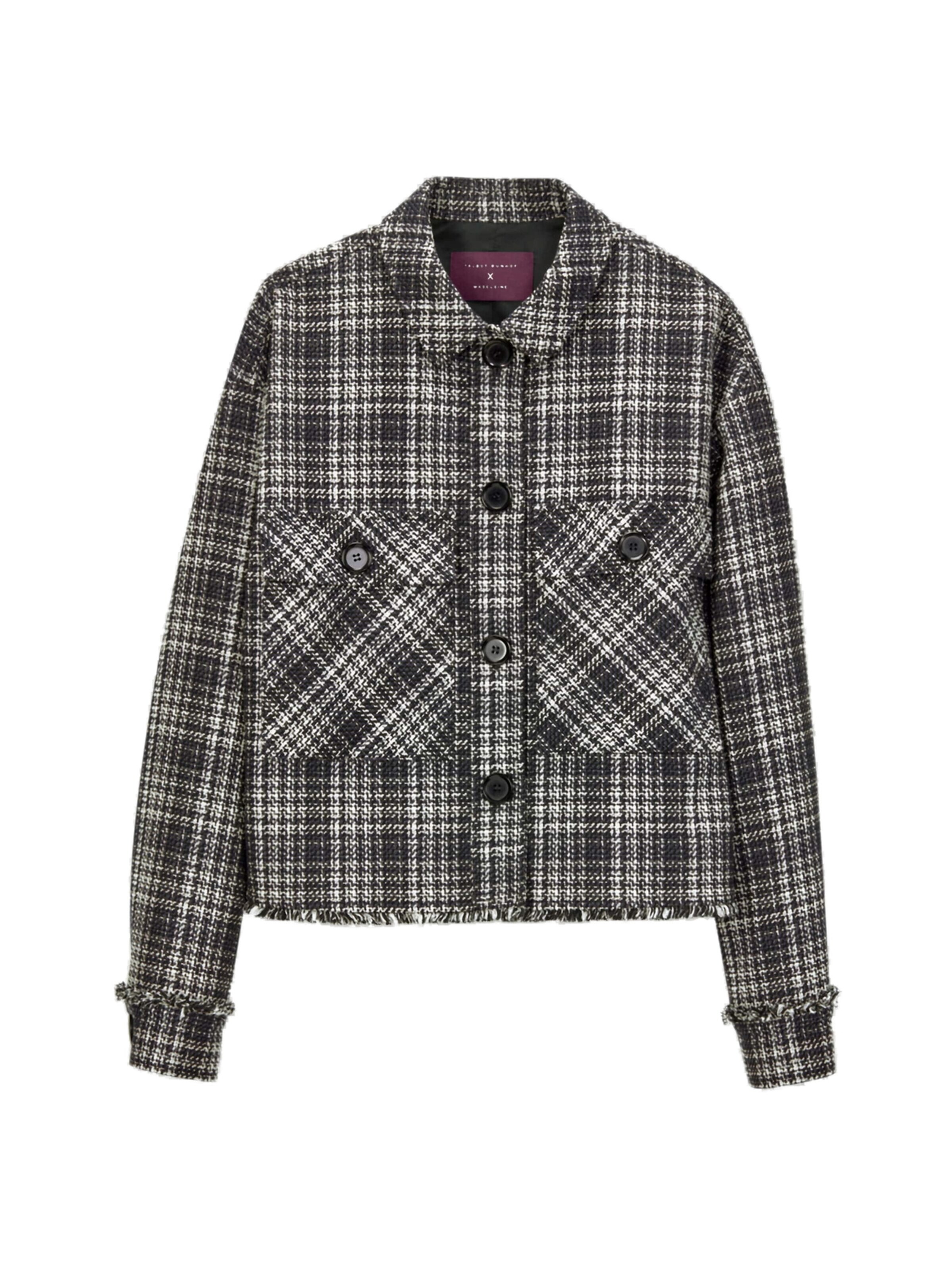 Blazer MADELEINE en noir : devant