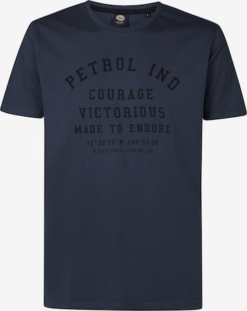 Maglietta di Petrol Industries in blu: frontale