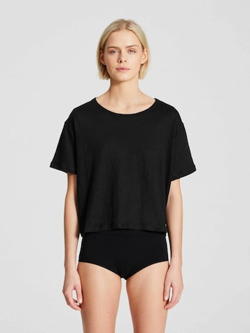 Gai+Lisva Shirt 'Ivalo' in Zwart: voorkant