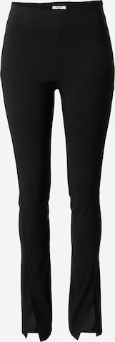 NA-KD Slim fit Pants in Black: front