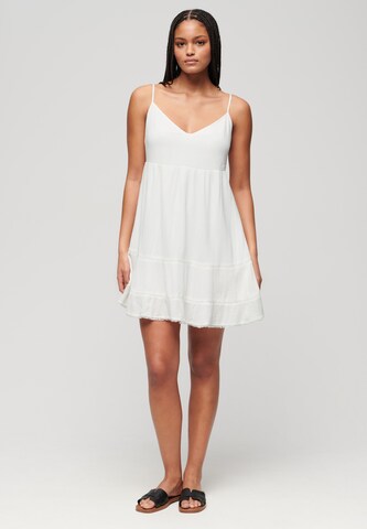 Superdry Kleid in Weiß