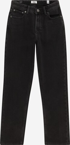 Jack & Jones Junior Regular Jeans 'CLARK' in Black: front