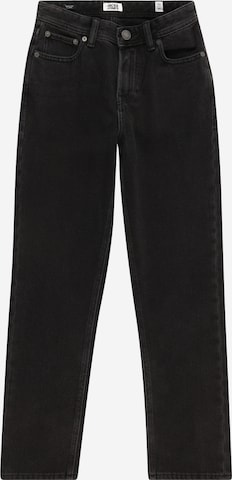 Jack & Jones Junior Regular Jeans 'CLARK' i svart: framsida