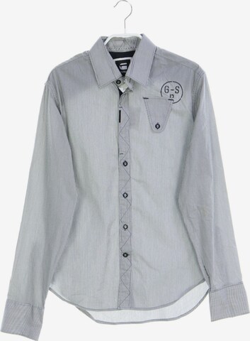 G-Star RAW Button Up Shirt in S in Grey: front