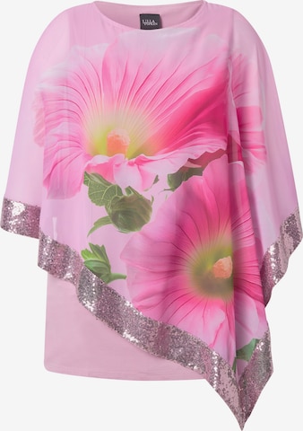 Ulla Popken Blouse in Roze: voorkant