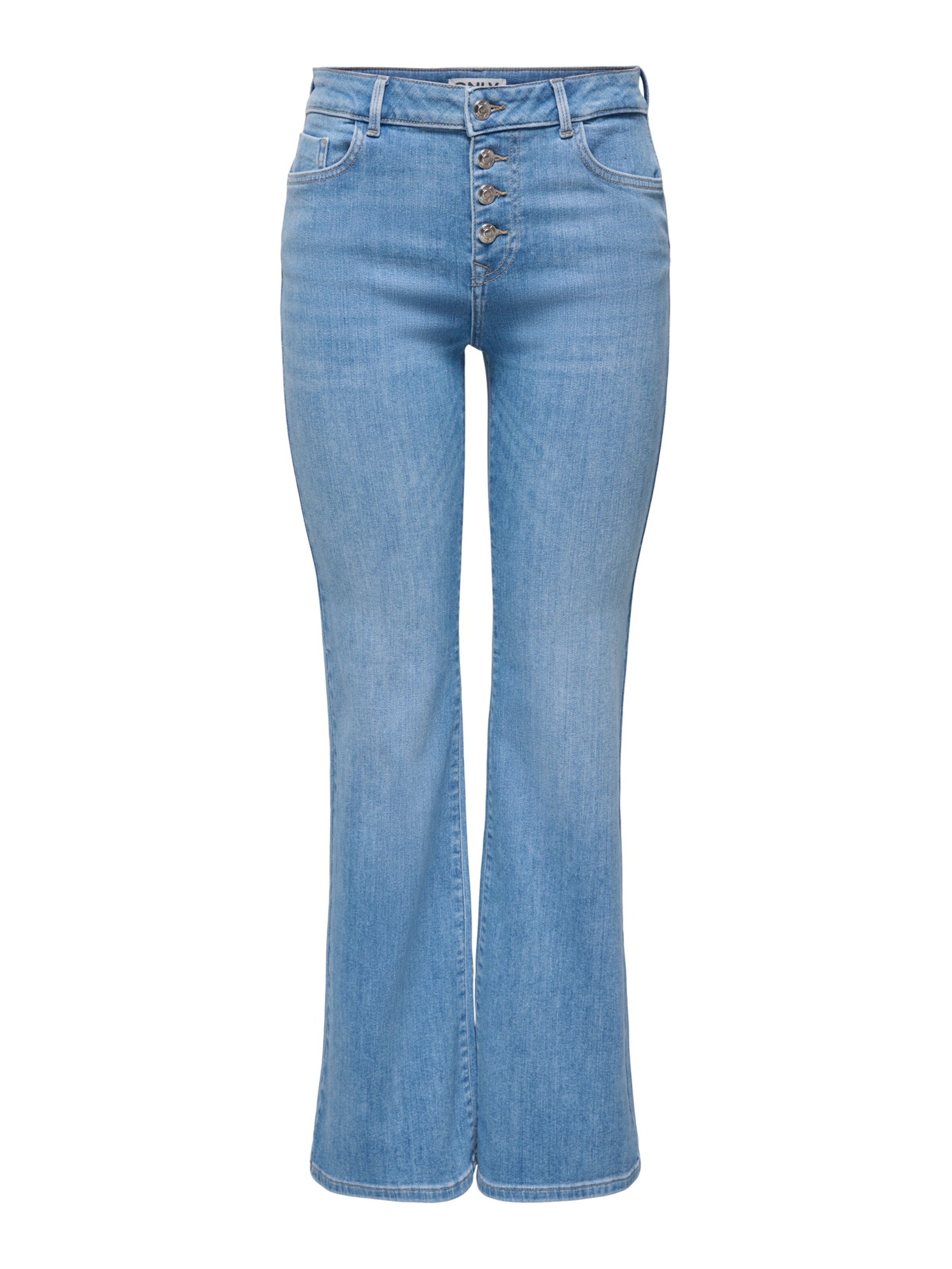 ONLY Jean 'ONLTHEILA' en 25-26/30 en bleu denim, Vue avec produit