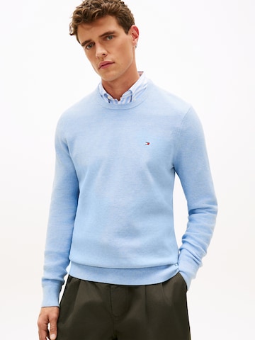 TOMMY HILFIGER Trui 'ESSENTIAL' in Blauw: voorkant