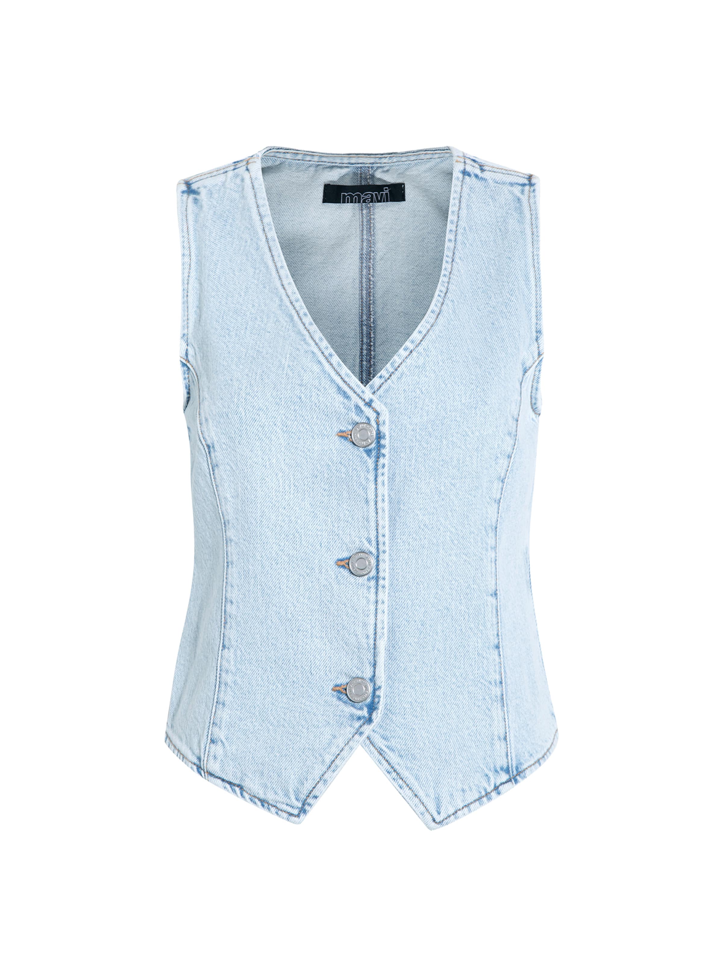 Mavi Weste 'Vela' in Blau: Vorderseite