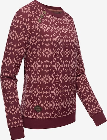Ragwear Sweatshirt 'Darria' in Rot