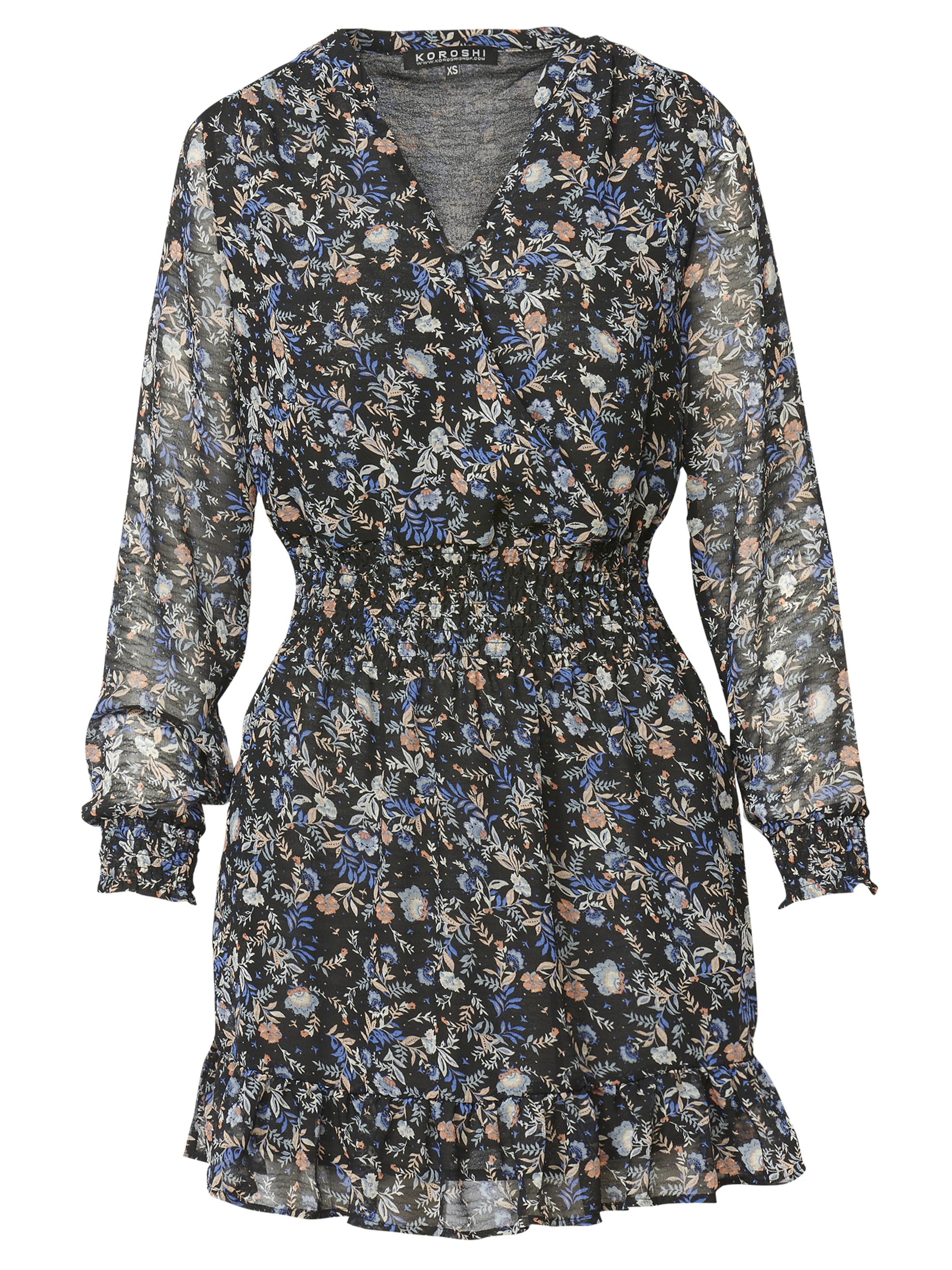 Abito di KOROSHI in nero: frontale