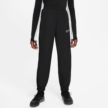 Regular Pantalon de sport NIKE en noir : devant