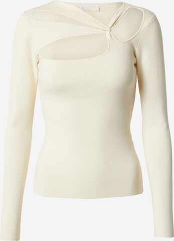 Pull-over 'Ava' LeGer by Lena Gercke en blanc : devant