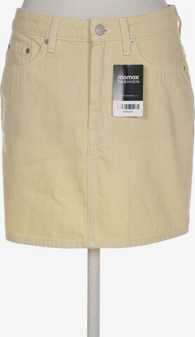 WEEKDAY Skirt in L in Yellow: front