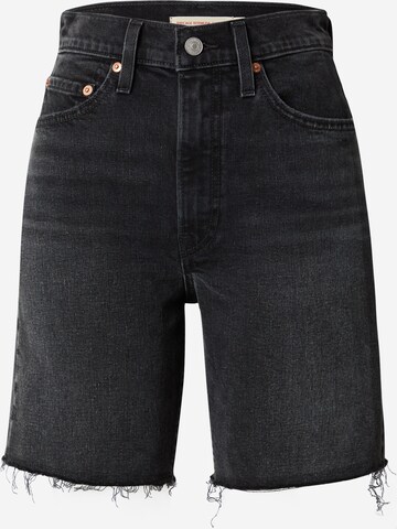 LEVI'S ® Regular Jeans 'RIBCAGE' in Zwart: voorkant