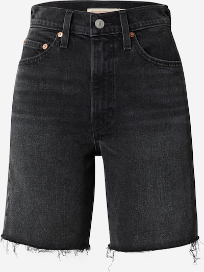 LEVI'S ® Shorts 'RIBCAGE' in black denim, Produktansicht