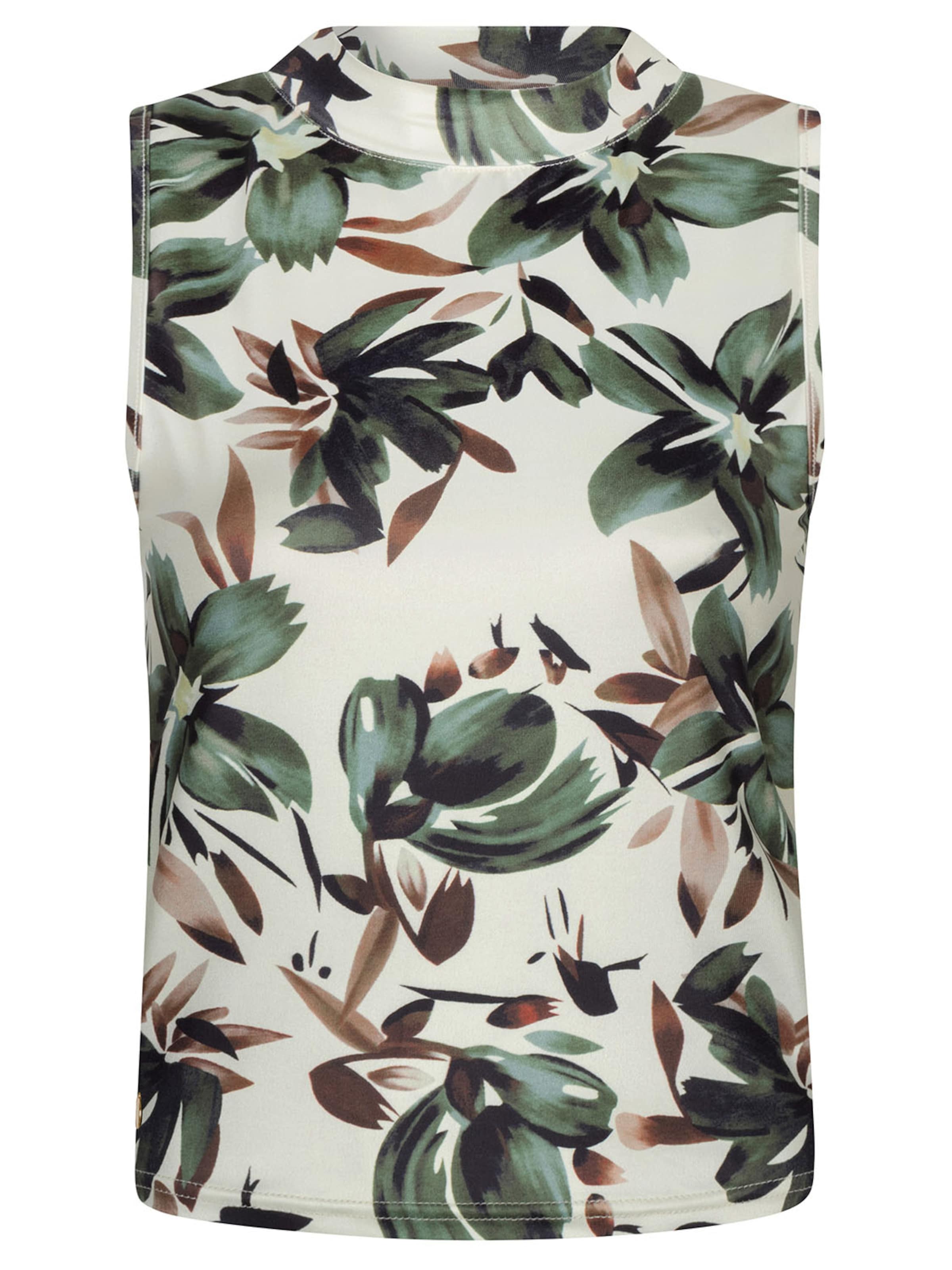 Chic by Lirette Top 'Crop top halter Bastimentos' in Beige: voorkant