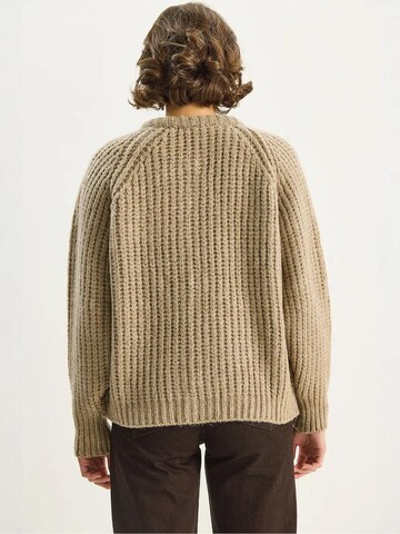 Bianco Lucci Strickjacke in Beige