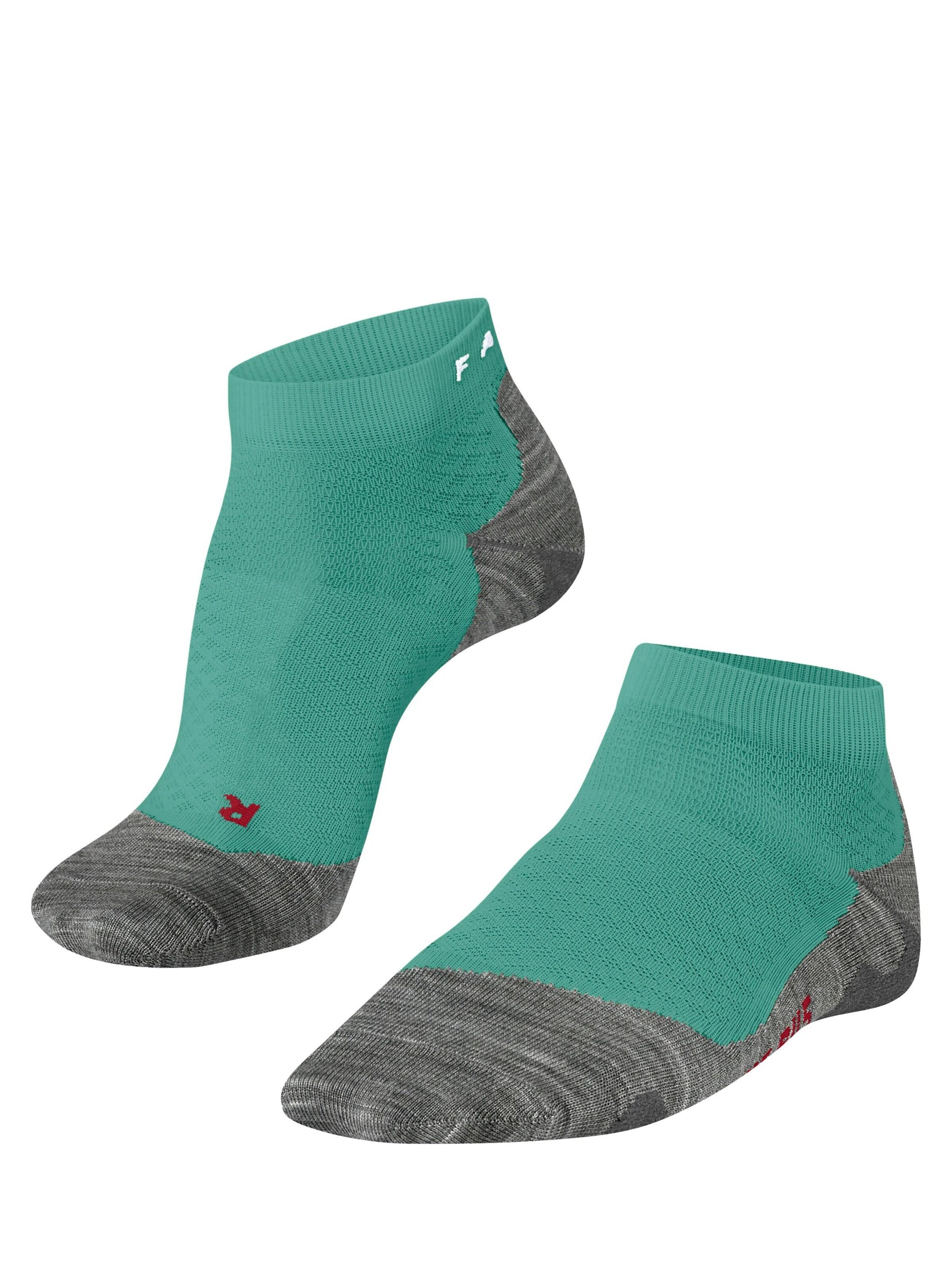 FALKE Athletic Socks 'RU5 Race Short' in Blue: front