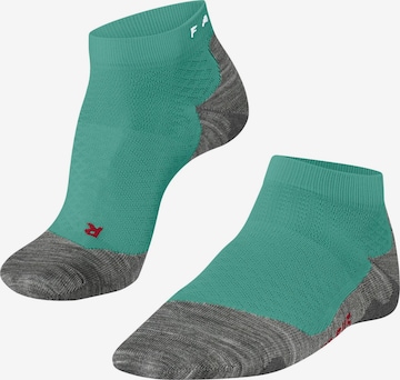 FALKE Athletic Socks 'RU5 Race Short' in Blue: front