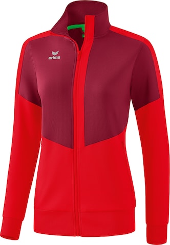 ERIMA Athletic Jacket in Red: front