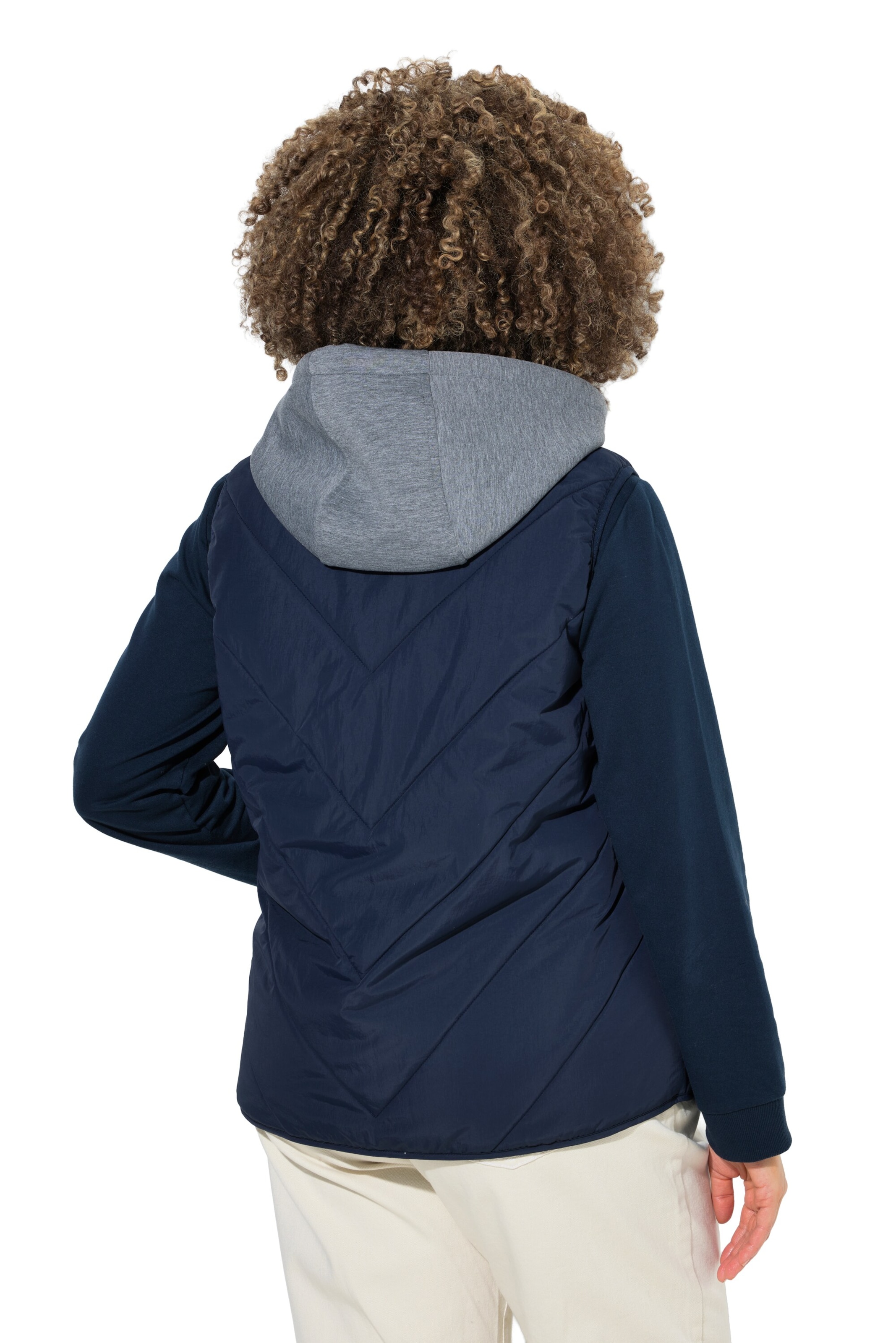 Ulla Popken Vest in Blue