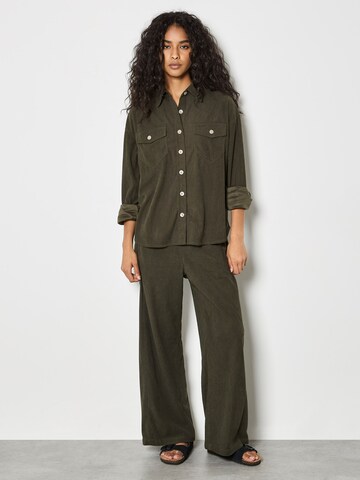 Chemisier ' ' Apricot en vert