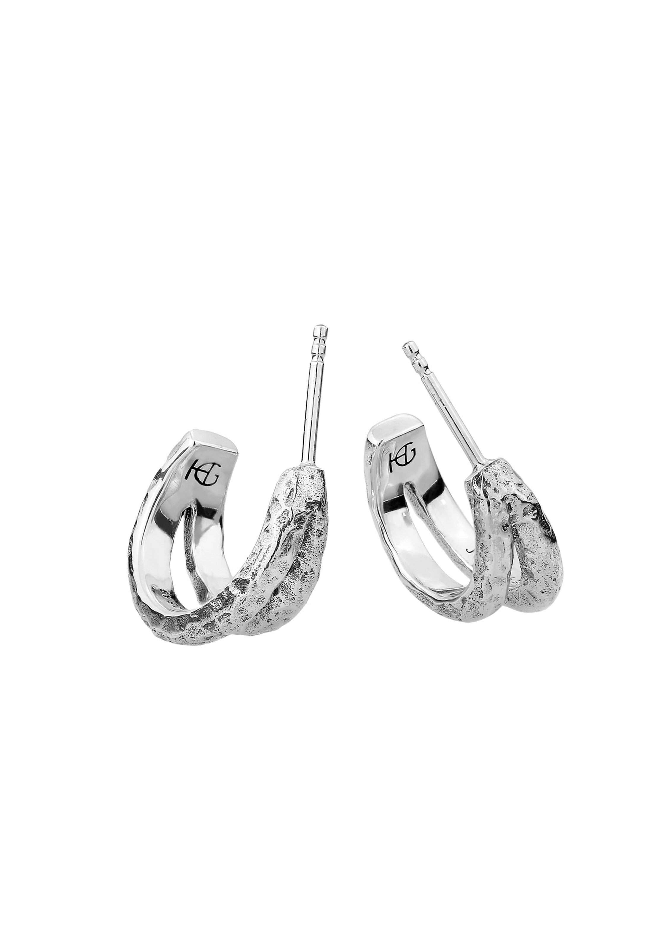 Boucles d'oreilles Haze&Glory en argent