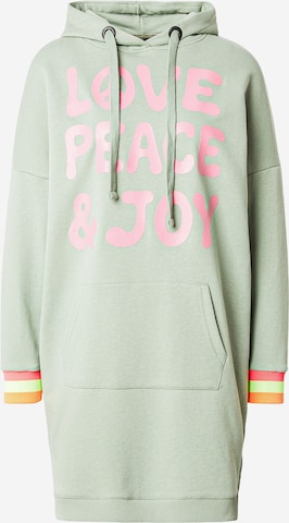 žalia miss goodlife Megztinis be užsegimo 'Love Peace & Joy': priekis