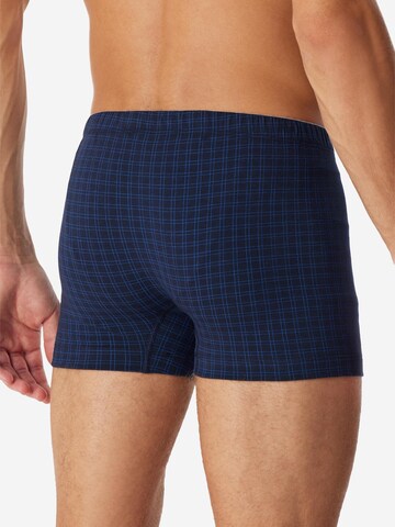 SCHIESSER Boxer shorts 'Cotton Casual Organic Cotton' in Blue