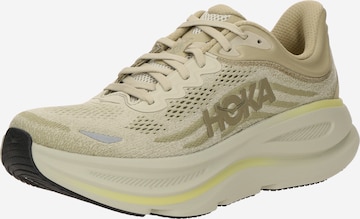 Chaussure de course 'BONDI 9' HOKA en vert : devant
