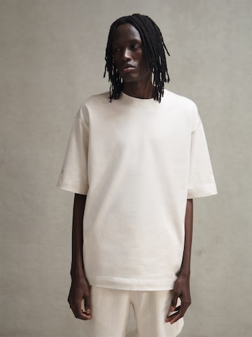 ABOJ ADEJ Shirt 'Barentu' in Wit: voorkant