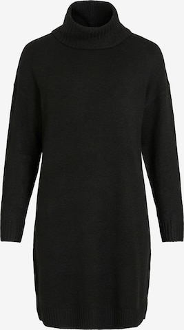 Robes en maille VILA en noir : devant