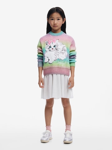 Desigual - Pullover em mistura de cores