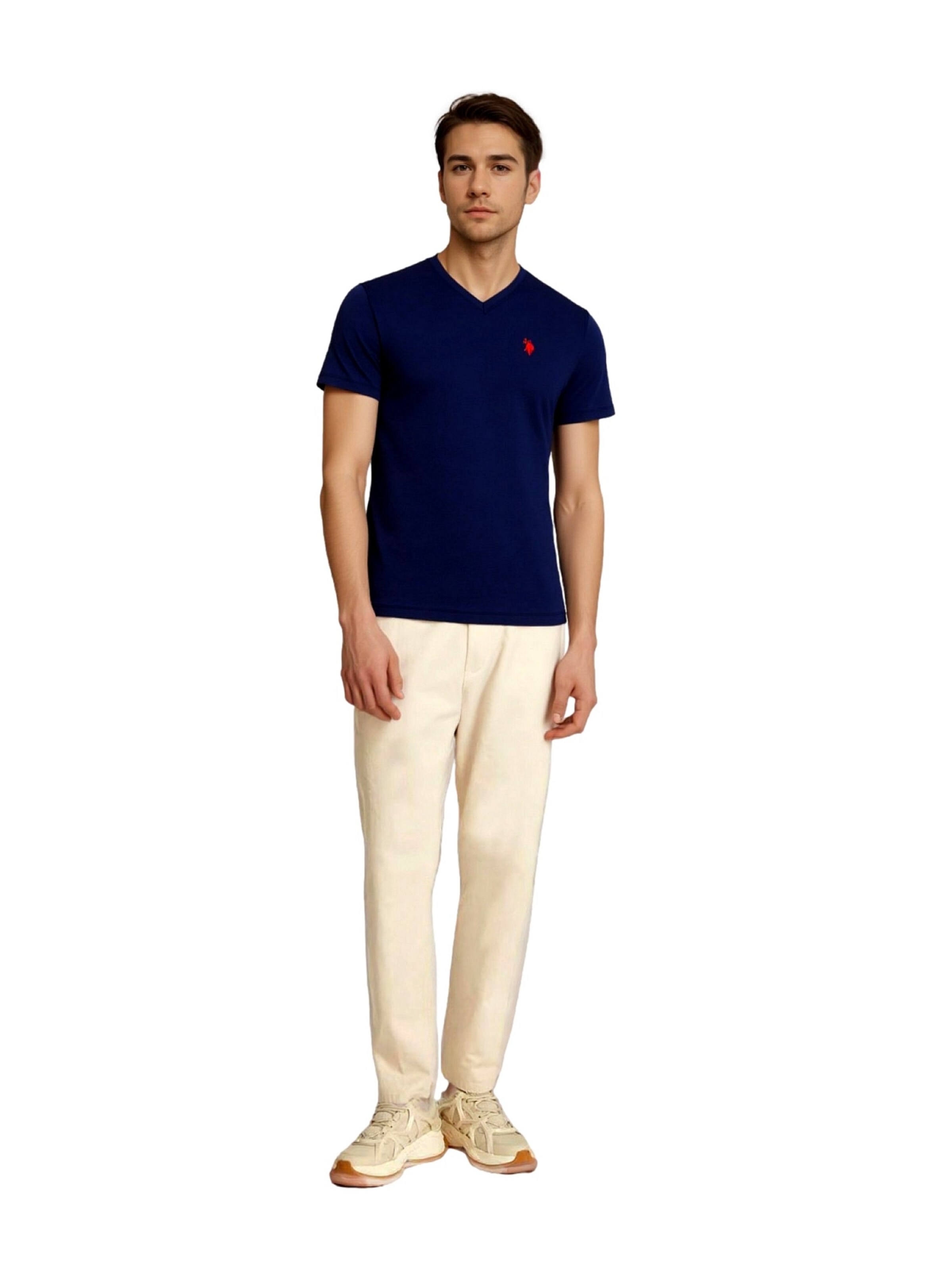 T-Shirt U.S. POLO ASSN. en bleu