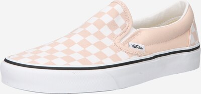 VANS Zapatillas sin cordones en rosa pastel / blanco, Vista del producto