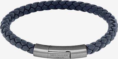 Tateossian London Armband 'Charles' in taubenblau / silber, Produktansicht