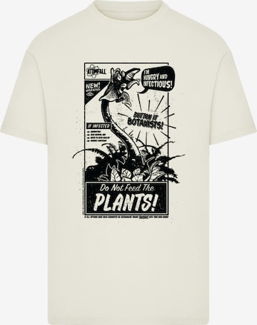 F4NT4STIC Shirt 'Atomfall Do Not Feed The Plants!' in Beige: front